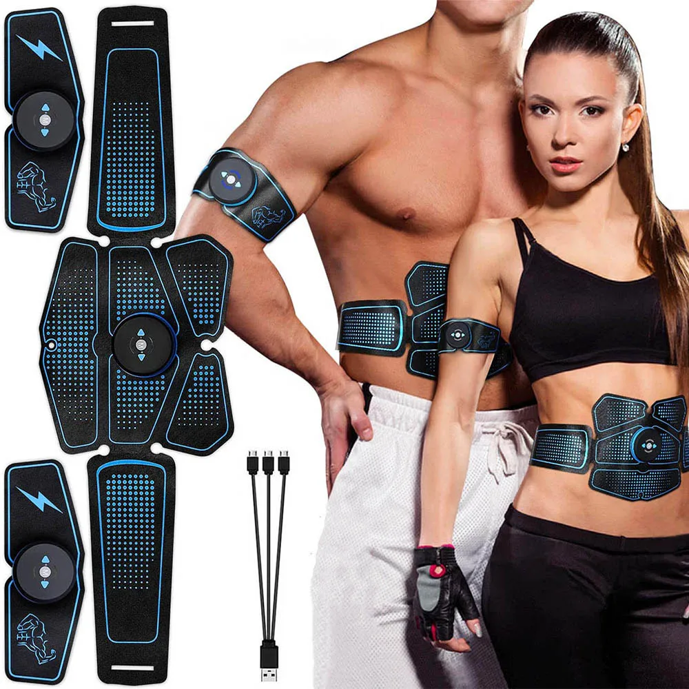 Abdominal Muscle Stimulator Trainer EMS Abs Fitness Equipment Training