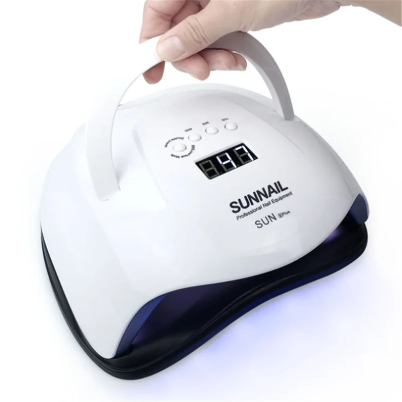 

SUNXplus 80W Intelligent Induction Nail Lamp Dual Light Source Quick-drying Nail Dryer UV LED Nail Gel Polishing Curing Lamp