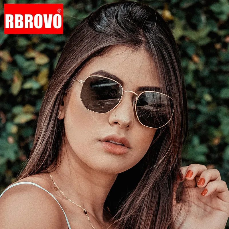 RBROVO, поляризационные классические солнцезащитные очки для женщин/мужчин, очки, уличные очки, зеркальные, Ретро стиль, Oculos De Sol Gafas UV400