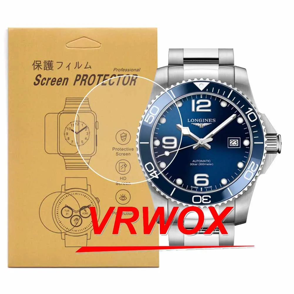 Pellicola Salvaschermo 3 Pezzi Per L3 Hydroconquest 39 41 43 44Mm L3.742.4 L3.841.4 L3.781.4 L3.781.3 Tpu Nano Antideflagrante