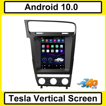 

Tesla Vertical screen android 10.0 car gps multimedia video radio player in dash for Golf 7 car navigation stereo tape recorder