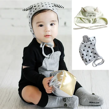 

Cartoon Baby Hat Cute Animal Baby Girls Boys Toddlers Cotton Sleep Cap for Newborn Spring Embroidery Hats Accessories