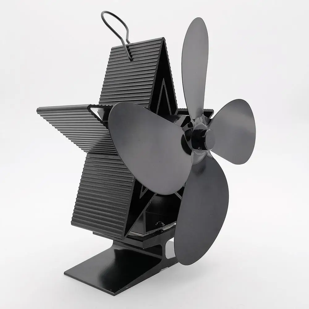 Premium Fireplace Thermodynamic Fan Alumina Fan Blade Ultra Quiet Warm Fireplace Fan Thermal Power Fan
