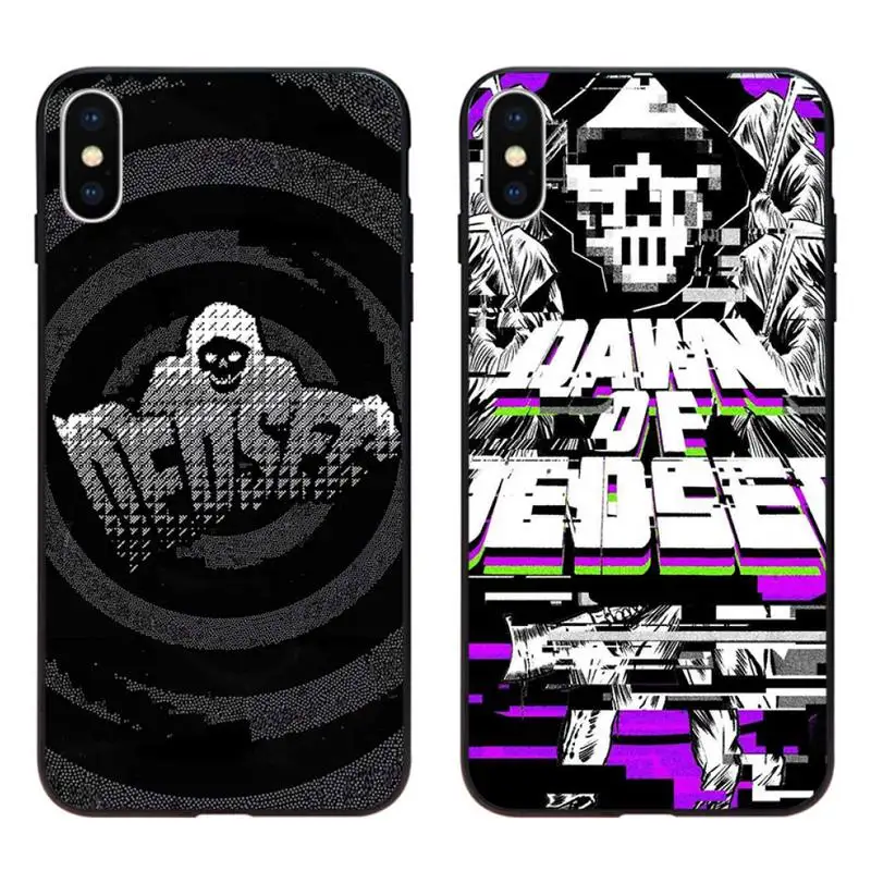 YJZFDYRM Hacker DEDSEC DIY чехол для телефона iPhone 11 pro XS MAX 8 7 6S Plus X 5S SE 2020 XR | Мобильные телефоны