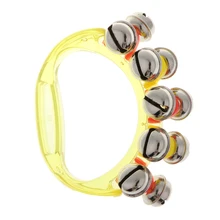 2 шт. детский бубен рука встряхивания Колокольчики Дети Танцы игрушка Подарки