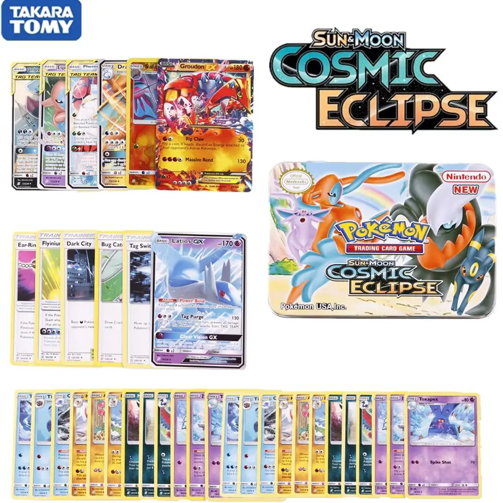 42pcs Box Pokemon Tcg Sun Moon Cosmic Eclipse Metal Box Collectible Trading Card Set Toys Game Collection Cards Aliexpress 42pcs Box Pokemon Tcg Sun Moon Cosmic Eclipse Metal Box Collectible Trading Card Set Toys Game Collection Cards Aliexpress