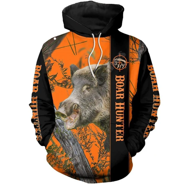 Boar Rhinoceros Dog Hunting Rabbit 3D Print Men Hooded Hoodies Hunting Hunter Women Sweatshirts Casual Hip Hop Shirt Clothing 02 R307