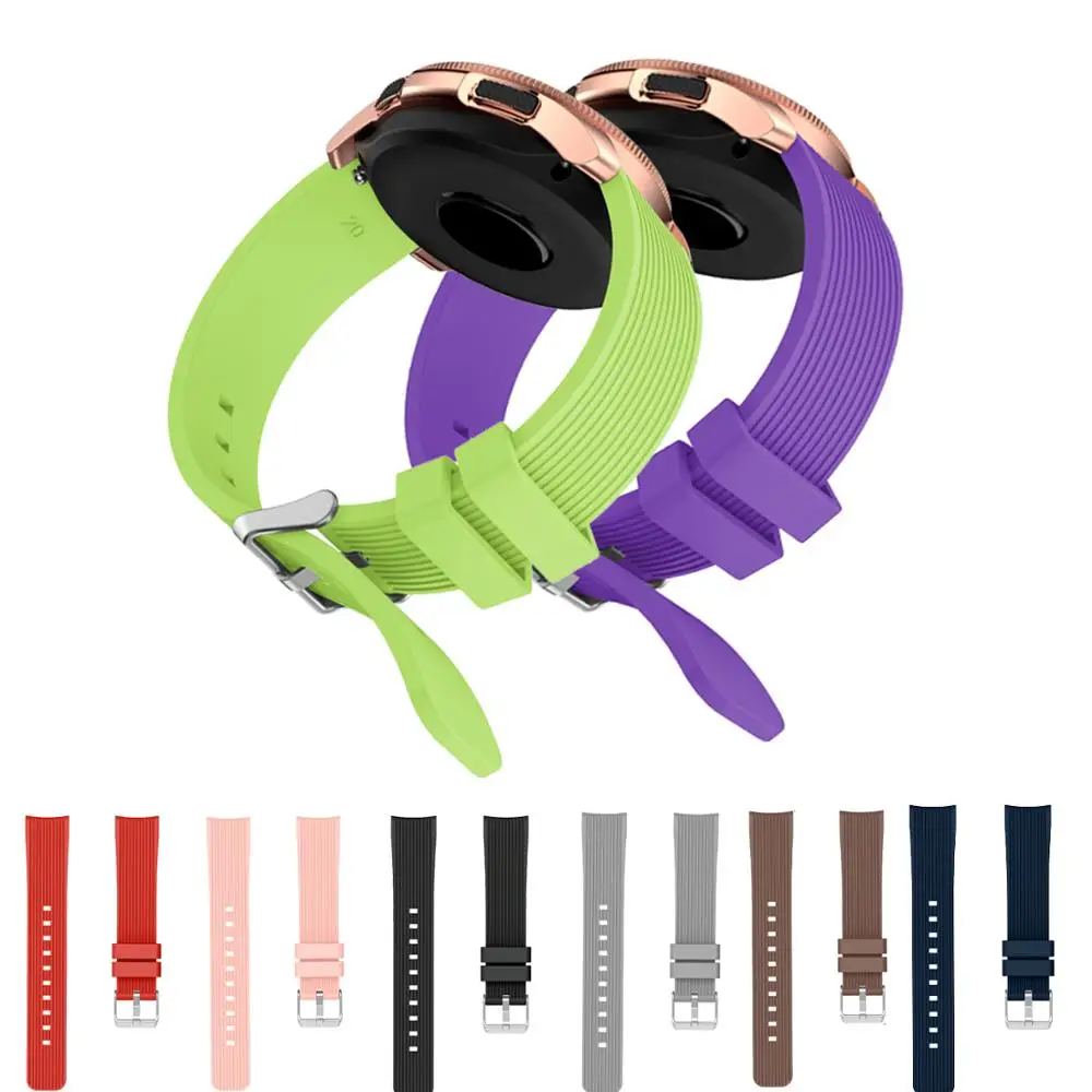 22mm Silicone Watch Strap For Xiaomi Huaimi Amazfit GTR GTS Luxury 20mm Band Bip Bit Youth Pace Stratos | Наручные часы