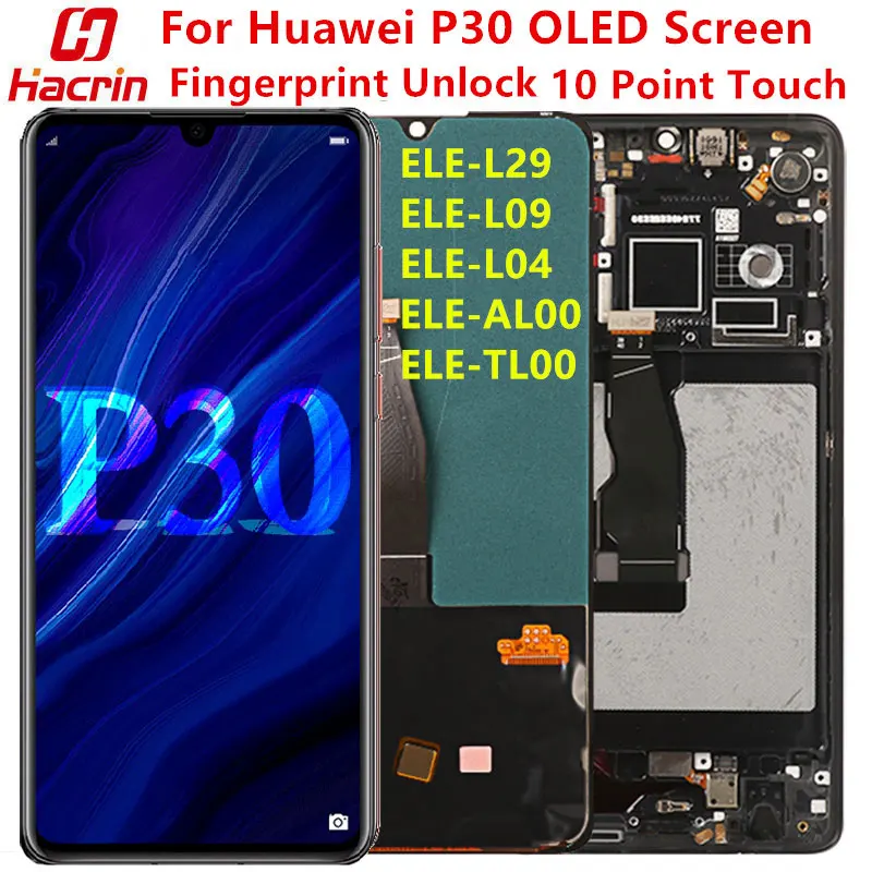 Original Display For Huawei P30 Lcd Screen Tested