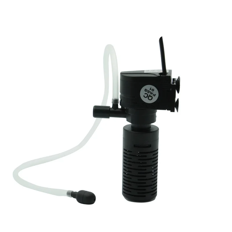 

in 1 Multi-function Aquarium Purifier Water High Quality Fish Tank Filter 3W 220~240V 50Hz EU Plug