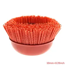 M14 грязная щетка колесо P80 ворс полимерно-абразивный шлифовальный станок инструмент для чаши мощность чашки