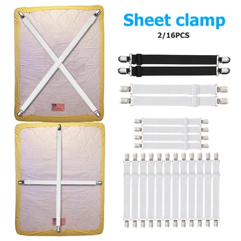 

Elastic Bed Sheet Clips Blankets Sheet Clamp Grippers Clip Holder Fastener Clamp Coverlet Holder Fixing Clip Holders