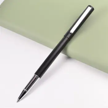 

4pcs Classical Metal Gel Pen Advertising Pen Signature Pen for Writing Business (Assorted Color)