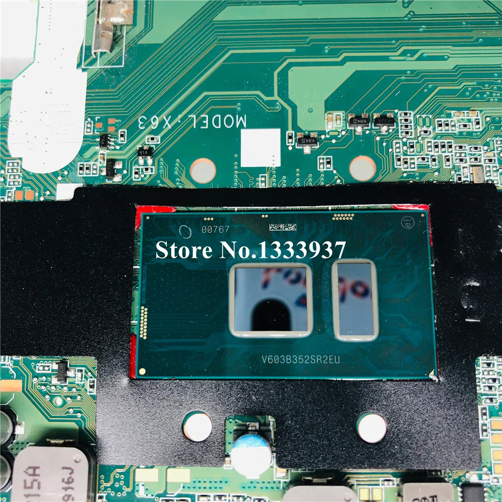 

DA0X63MB6H1 SR2EU I3-6100U mainboard For HP Probook 450 G3 450-G3 Laptop Motherboard