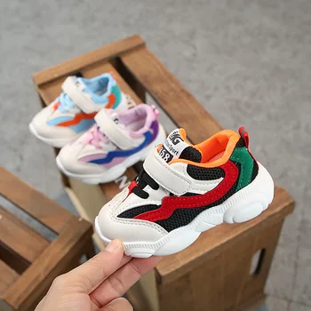 

Children's Mesh Shoes Spring Boy Running Shoes Soft Bottom Girls Casual Shoes Children's Sneakers