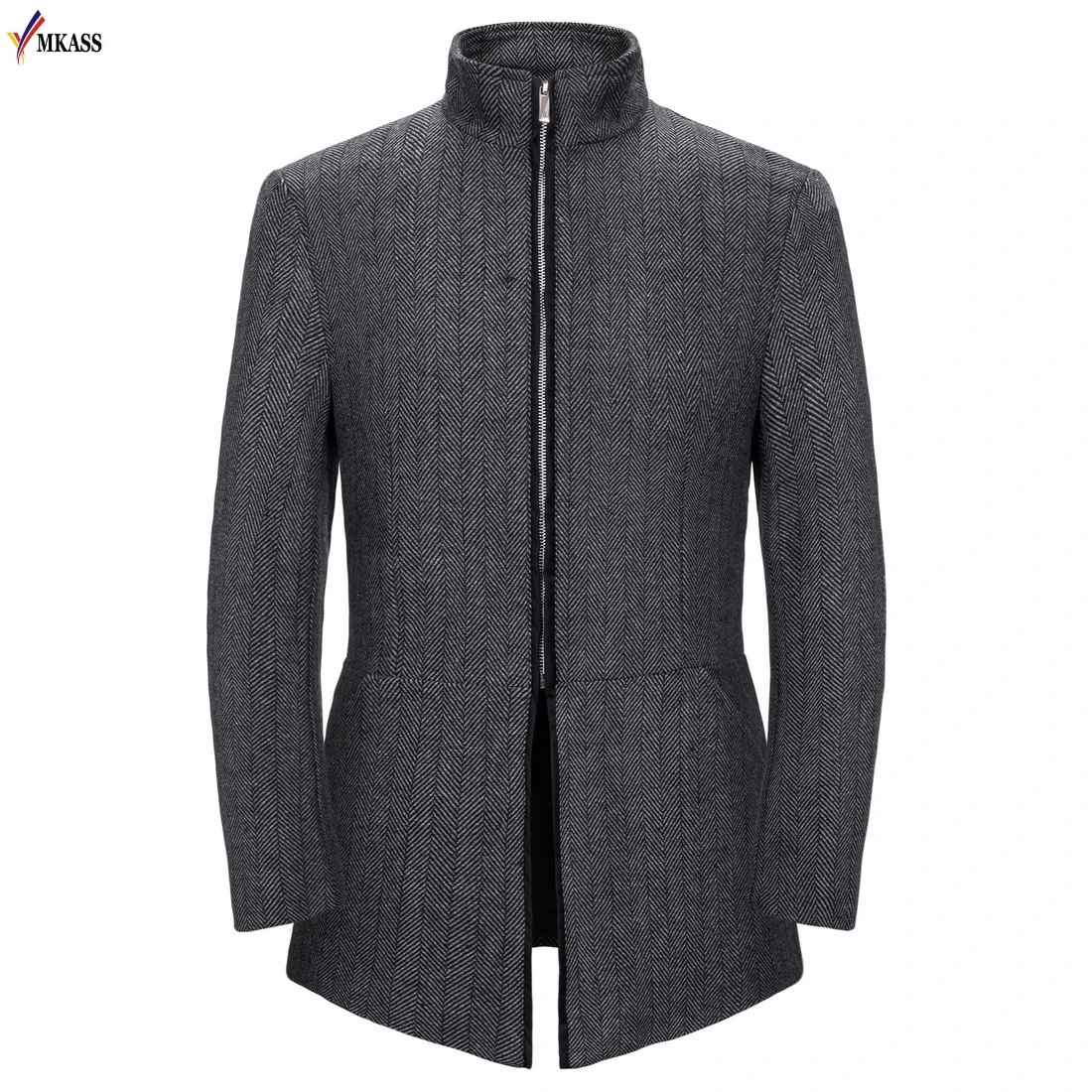2020 Winter Trench Coat Men Windbreaker Male Casual Long Jackets and Coats Casual Zippers Outwear Overcoat Chamarras Para Hombre