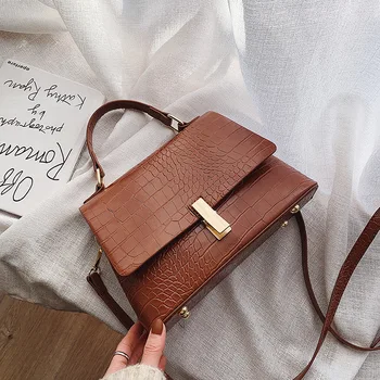 

Casual Retro Women's Bag 2019 New Korean Wild Individual Shoulder Messenger Bag Fashion Texture Small Square Bag