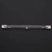 Лампа 118 мм 300 Вт яркий йод Вольфрам бытовой светильник галогенная лампа AC220-240V светильник