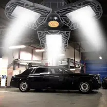 E27 Led High Bay свет деформации НЛО гаражная лампа 60 Вт Водонепроницаемый промышленный свет 85-265 в высокой интенсивности света