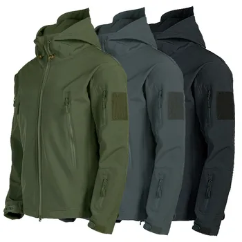 

New Skin Soft Shell V5 Military Tactical Jacket Men Waterproof Windproof Soft Shell Windbreaker Army Coats