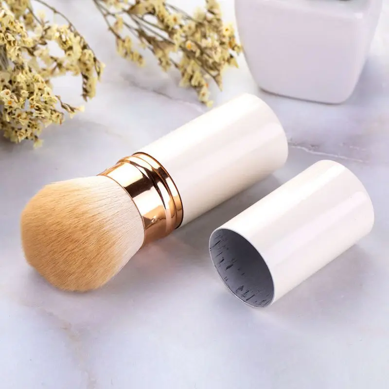 

Professional Retractable Foundation Brush Blush Loose Powder Bush Multifunctional Make Up Brush Cosmetic Tools Makeup Brushes