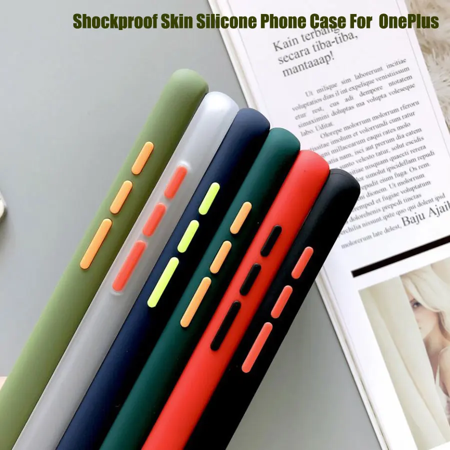 Популярный противоударный чехол для телефона Oneplus 6 7 6T гладкий силиконовый