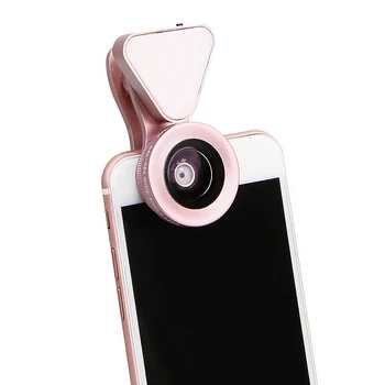 

ZUOCHEN universal clip on cell phone camera lenses super wide angle macro lens for iPhone & Android lens kit