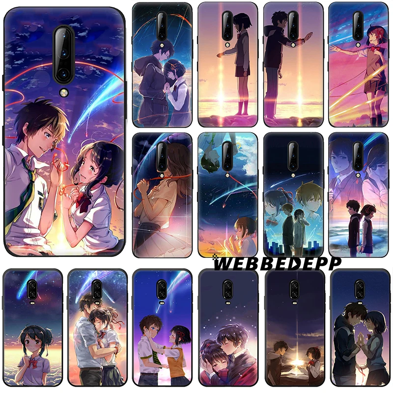 Your Name Soft Silicone Case for Oneplus One Plus 7 Pro 6t 6 5t 5 A5000 Phone Cover |