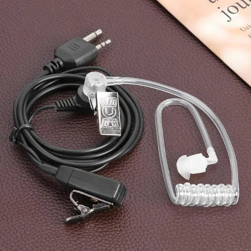 Горячая продажа 2 Pin Hands Free охранная Гарнитура ухо висячие в течение длительного