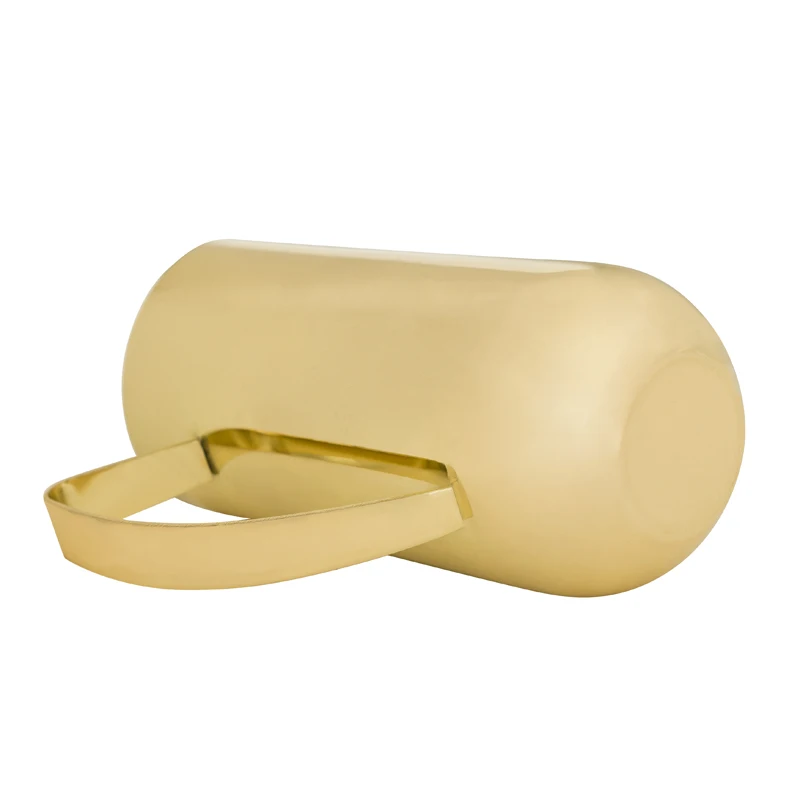 Stainless steel and gold plated coffee mugs large travel cup tumbler