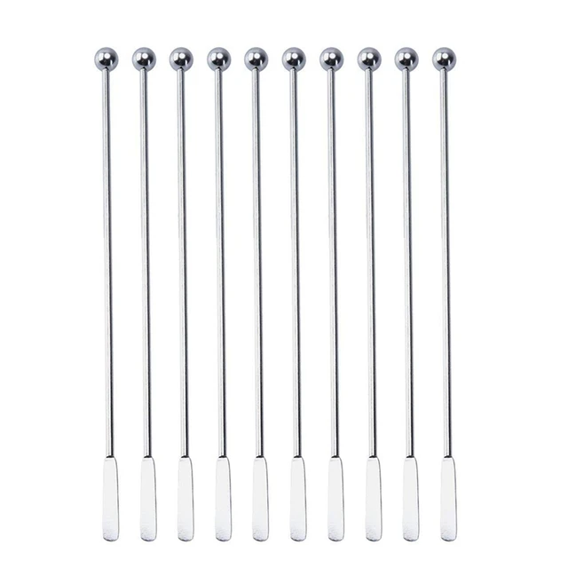 7.5 Inch Stir Sticks Swizzle Stick Stainless Steel Stirrer with