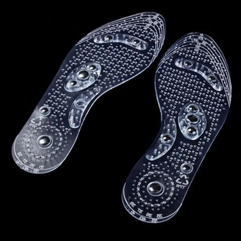 1 пара дышащие массажные стельки для обуви с магнитной акупунктурной магнитной подушечкой, стельки для обуви, аксессуары, вставки