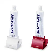 Exprimidor de tubos de dientes dispensador exprimidor multifuncional baño tubo de plástico para crema dispensador de apretar