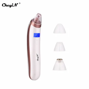 

CkeyiN Blackhead Black Dot Remover Face Pore Vacuum Skin Care Acne Pore Cleaner Pimple Removal Vacuum Suction Facial Tools