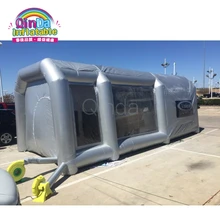 Подвижная маленькая Мобильная надувная покрасочная кабина из Китая