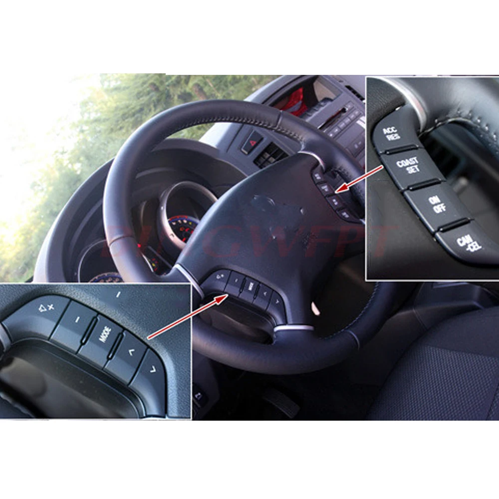 Переключатель рулевого колеса для Mitsubishi Pajero 2007 2016 кнопка управления громкостью CD