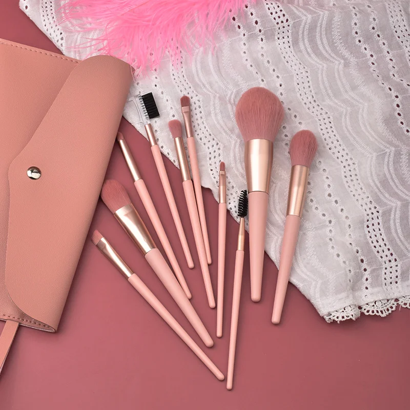 

12pcs Professional Makeup Brush Set Essential Cosmetics Tool Eye Shadow Blending Eyeliner Brushes For Makeup New Makeup Brushes