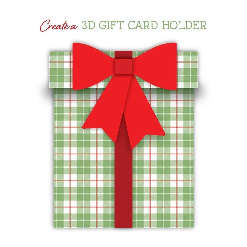 

Createa 3D Gift Box Card Holday Cutting Dies Craft Christmas Dies Scrapbooking For DIY Making Gift Box Dies