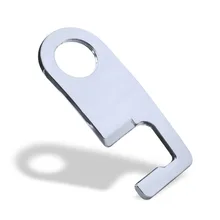 Напрямую от производителя открывашка в виде ключа с кольцом из цинкового сплава металлический Колышек-штопор круг блестящая боковая открывалка для бутылок, подарок
