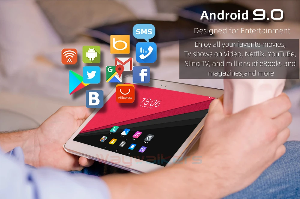 11,11 P rom otion 10,1 дюймов планшетный ПК android 9,0 Восьмиядерный ОЗУ 6 Гб ПЗУ 128 ГБ 3g/4g LET Смартфон android 9 WiFi планшеты 10+ подарок