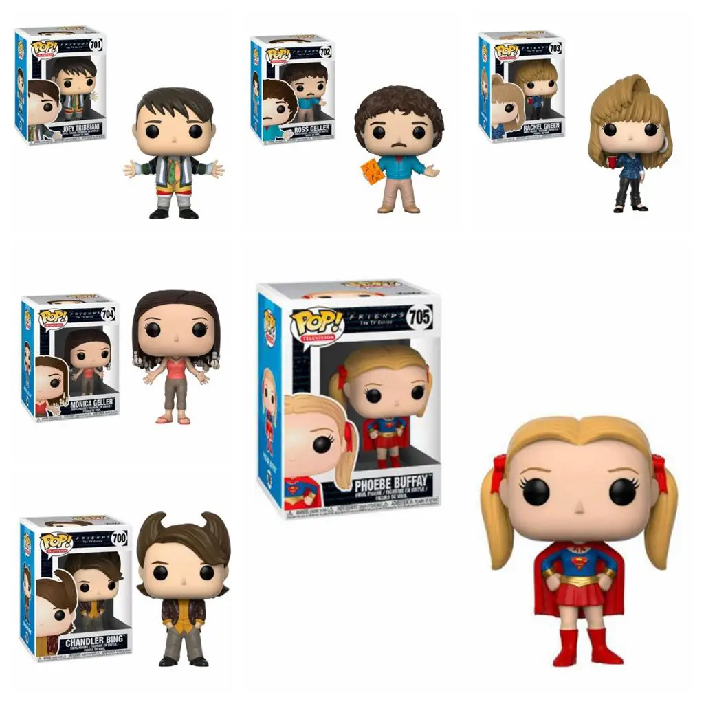 Funko Pop FRIENDS TV CHANDLER BING JOEY 