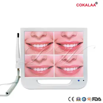 

5.0 mega pixels 17 inch lcd monitor with usb intra oral camera all in one wif dental endoscope machine