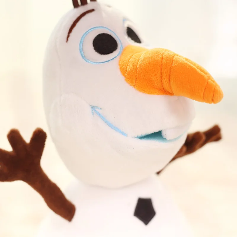 Disney Frozen 30cm 50cm Olaf Plush Kawaii Snowman Toys Action Figure Model Soft Stuffed Anime's Doll Toys For Children's Gift 3