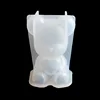 Molde de oso de silicona 3D para decoración de tartas, molde de decoración de animales, geométrico ► Foto 2/6