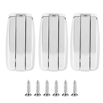 

3Pcs/Set Zinc Alloy Concealed Clothes Hook Hanger For Closet Wardrobe Bathroom Bedroom Hidden Clothes Hook