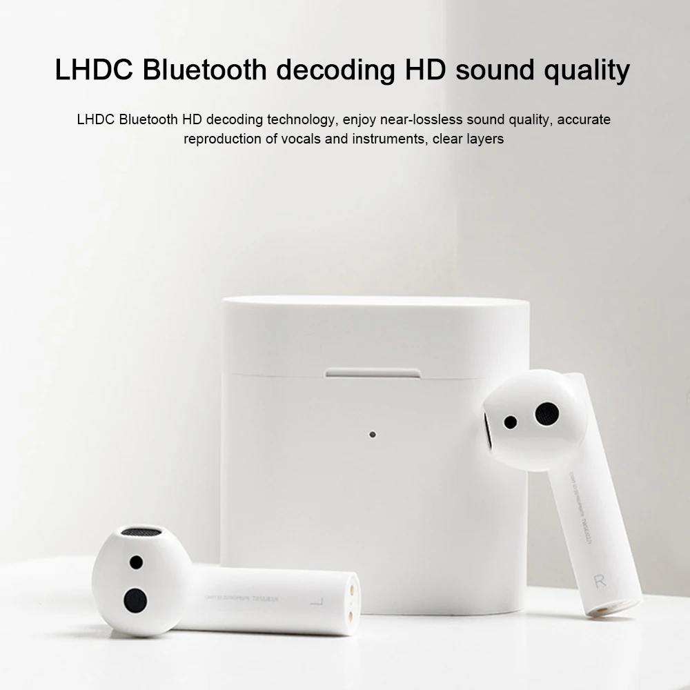 Xiaomi Airdots Pro 2 Air 2 TWS Bluetooth Headset 2 Mi True Wireless Earphone 2 Smart Voice Control LHDC Tap Control Dual MIC ENC