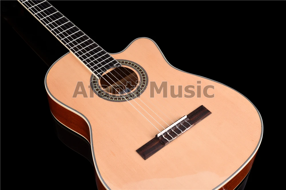 Afanti музыка 39 дюймов Spruce& Sapele Классическая гитара(ACL-1564