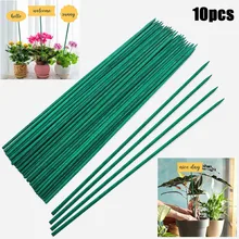 

10PCS Plant Stake 40cm Green Plant Support Pack Bouquet Flower Arrangement Tomato Vine Planting Garden Supplies