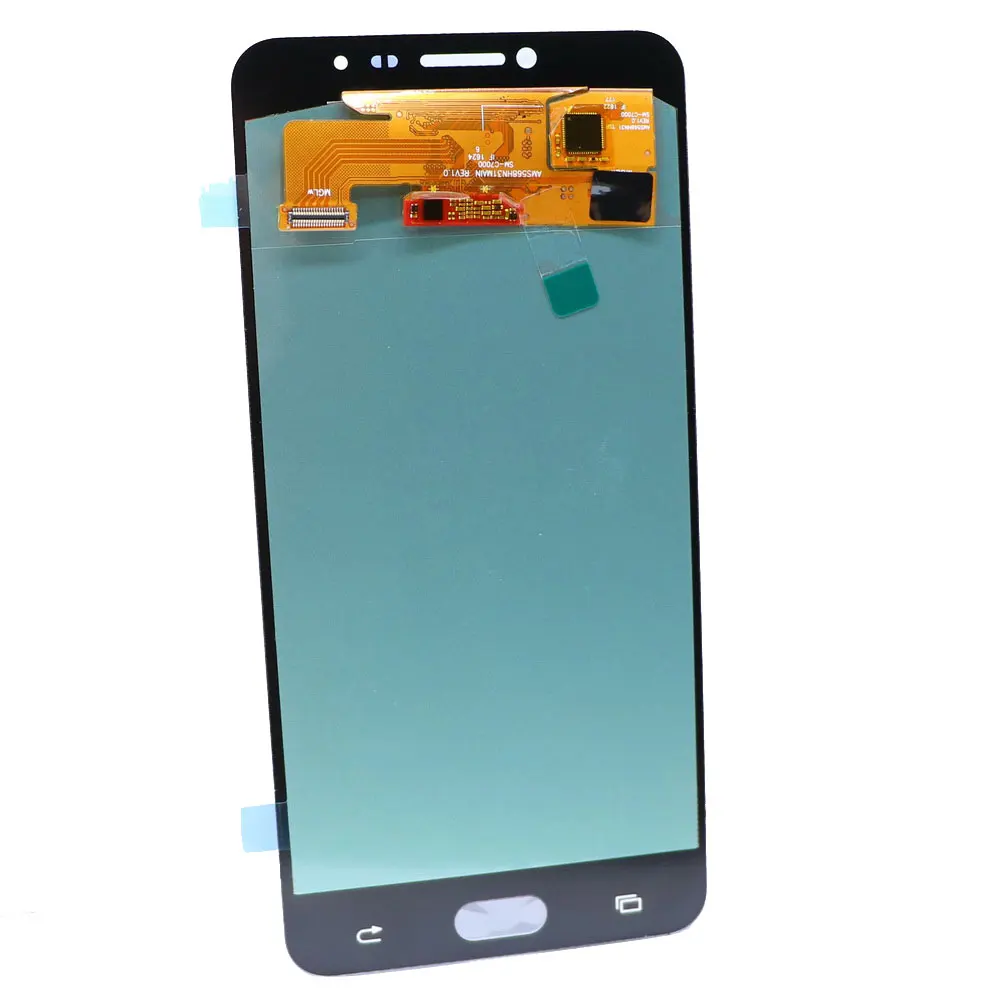 Супер AMOLED lcd C7 для samsung Galaxy c7 C700 C7000 SM-C7000 ЖК сенсорный экран дигитайзер компонент с регулировкой яркости