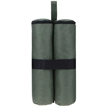 

1Pc Portable Outdoor Camping Windproof Marquee Leg Weights For Up Tent Sandbag Marquee Stand Anchor Sand Bag Green